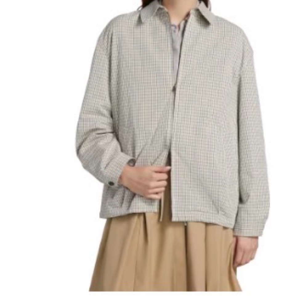 Vince Gardener Checkered Utility Jacket